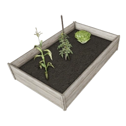 SCUM Wooden Planter Box / Garden Plot