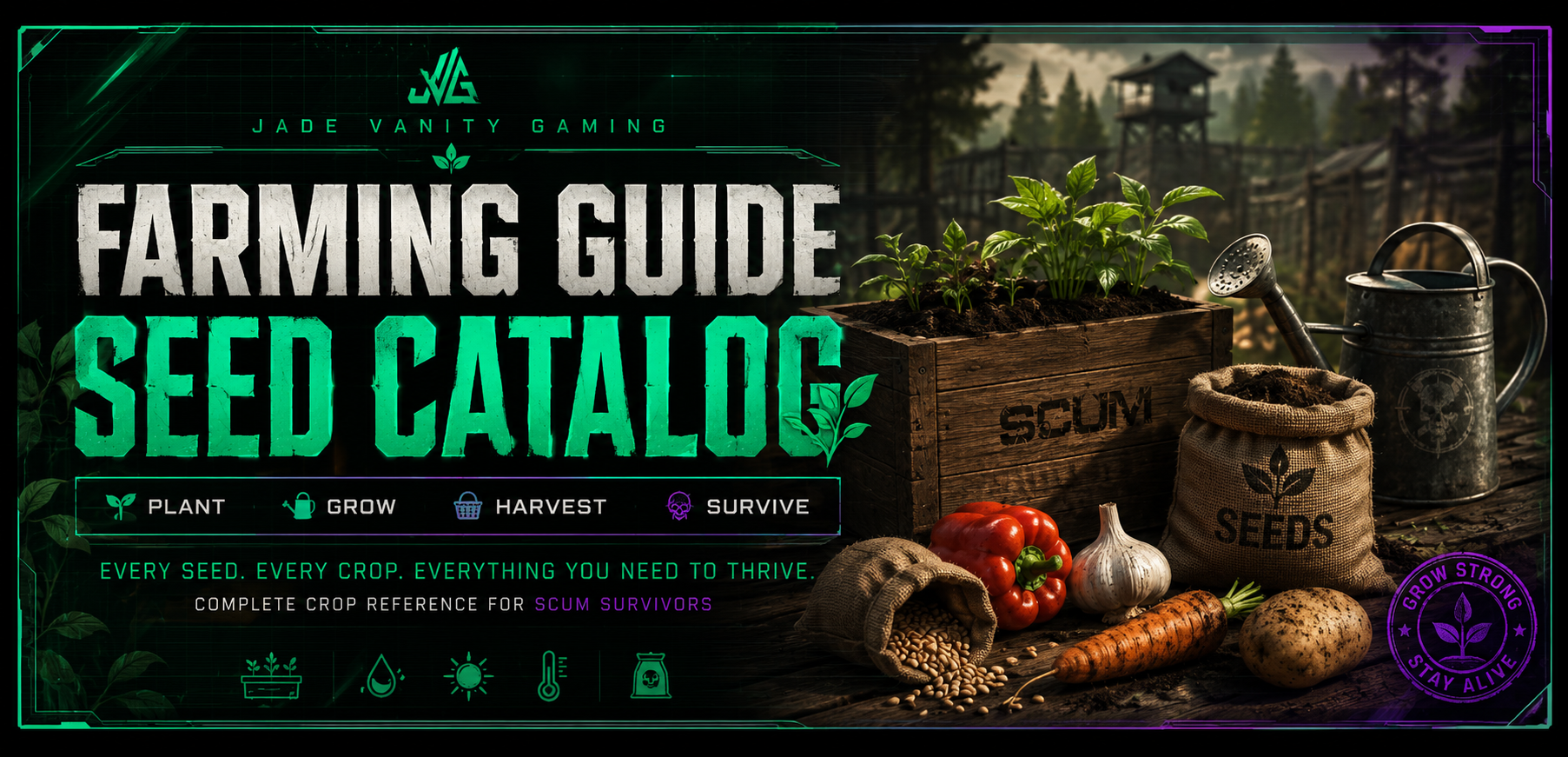 SCUM Seed Catalog