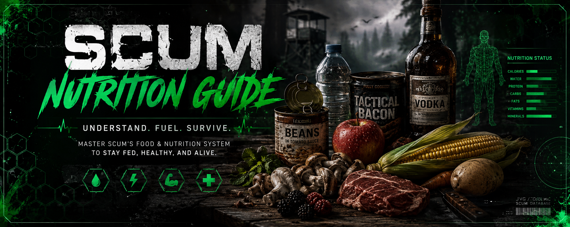SCUM Nutrition Guide