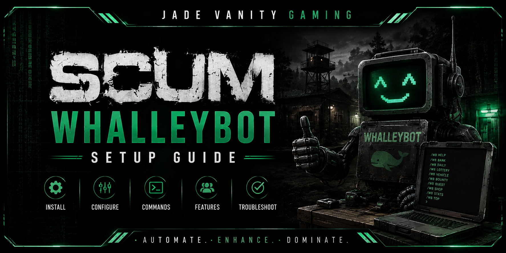 WhalleyBot Setup Guide banner