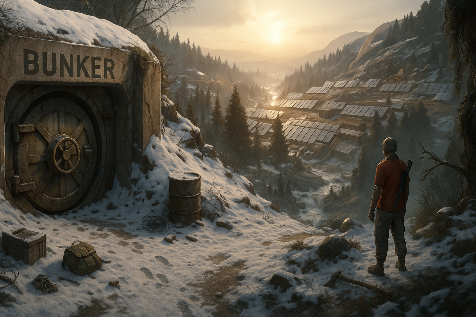 SCUM Bunker Entrance