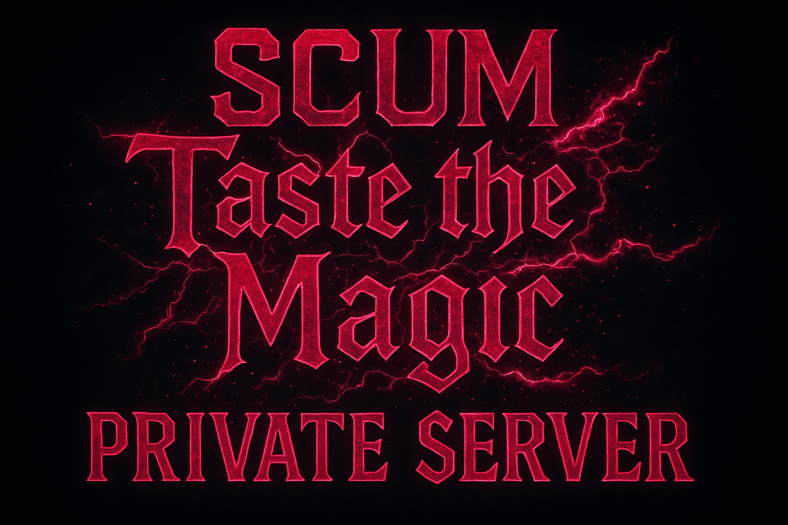 Taste The Magic PvE RP Server
