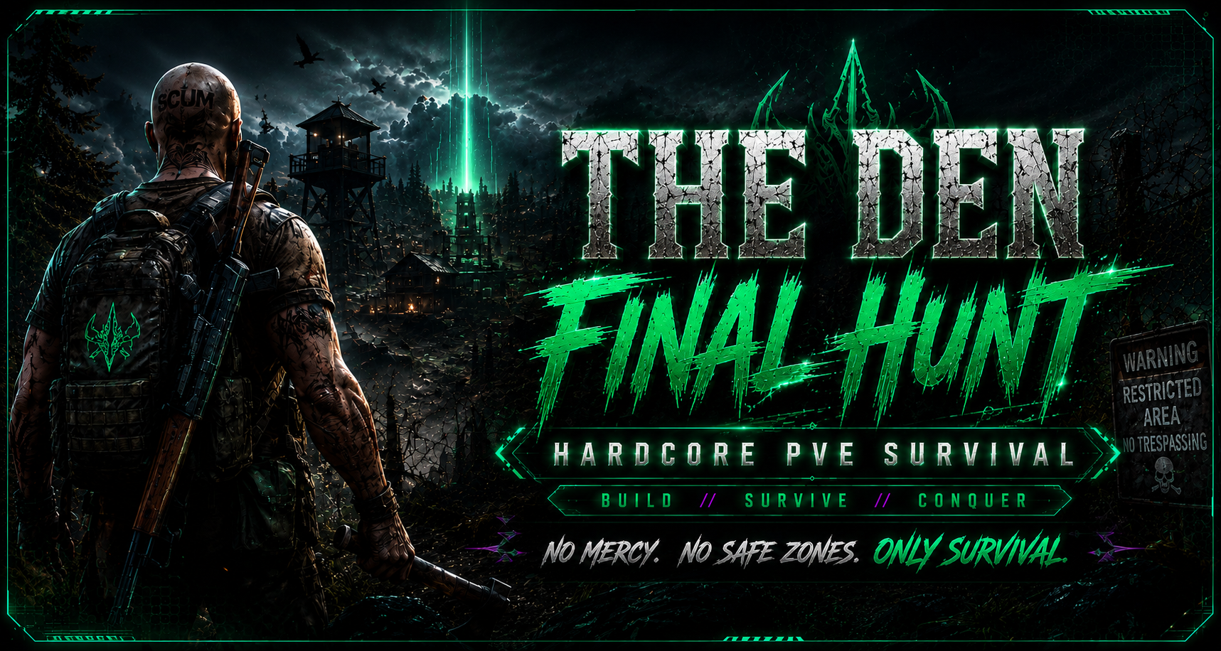 The Den Final Hunt Server Banner